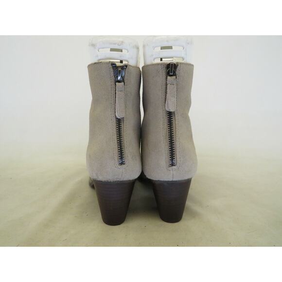 Sole Society Womens Brown Suede Zip Ankle Fashion Boots Bootie Size 11 M - Picture 7 of 11